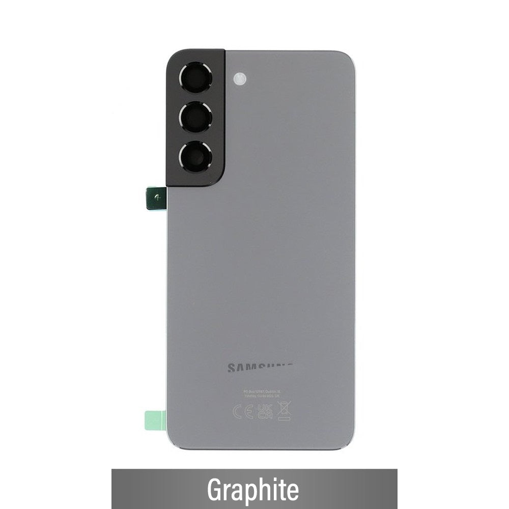 Rear Cover Glass For Samsung Galaxy S22 S901B GH82-27434E (Gold)-Graphite Rear Cover Glass For Samsung Galaxy S22 S901B GH82-27434E (Gold)-Graphite